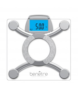 Benetre Báscula digital con bluetooth y medición de 8