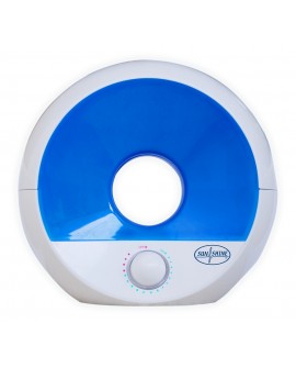 Sunshine Humidificador sónico redondo Blanco/Azul - Envío Gratuito