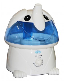 Sunshine Humidificador sónico elefante Blanco/Azul