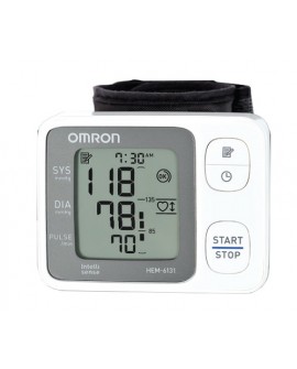 Omron Monitor presión muñeca control Blanco - Envío Gratuito