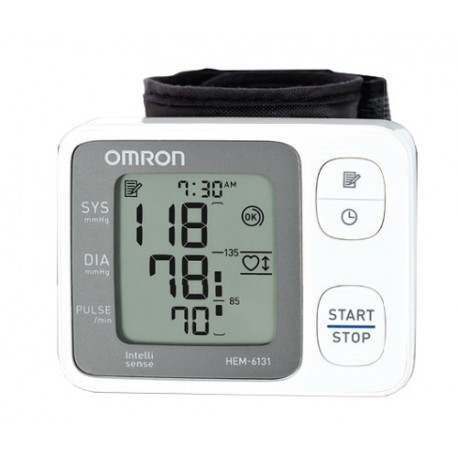 Omron Monitor presión muñeca control Blanco - Envío Gratuito