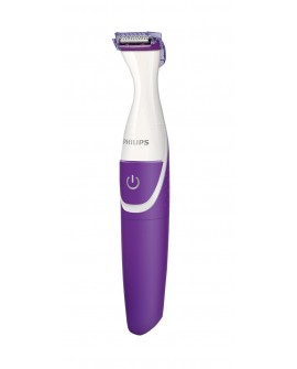 Philips Recortador de bikini BRT383/15 Blanco/Morado