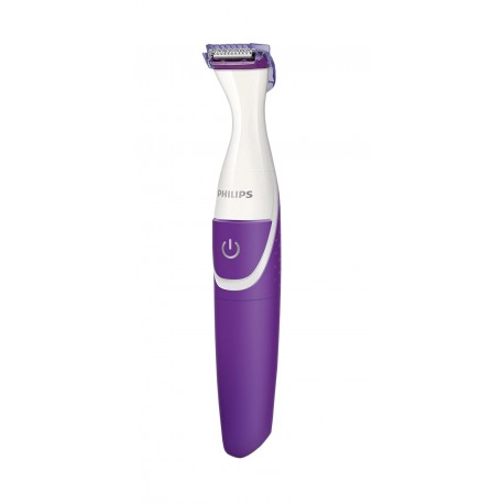 Philips Recortador de bikini BRT383/15 Blanco/Morado