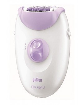 Braun Depiladora Eléctrica Blanco/Morada - Envío Gratuito