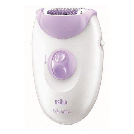 Braun Depiladora Eléctrica Blanco/Morada - Envío Gratuito