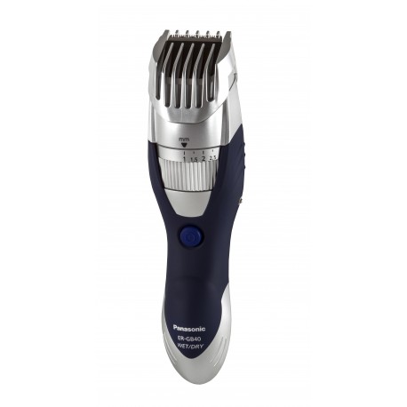 Panasonic Recortador de barba función seco/mojado ER-GB40-S581 Plata/Azul - Envío Gratuito