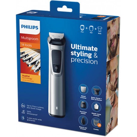 Philips Multigroom Series 7000 14 En 1 - Envío Gratuito