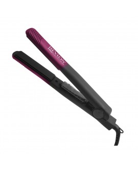 Revlon Alaciadora Dual Tone de cerámica y 1" Morado/Negro - Envío Gratuito