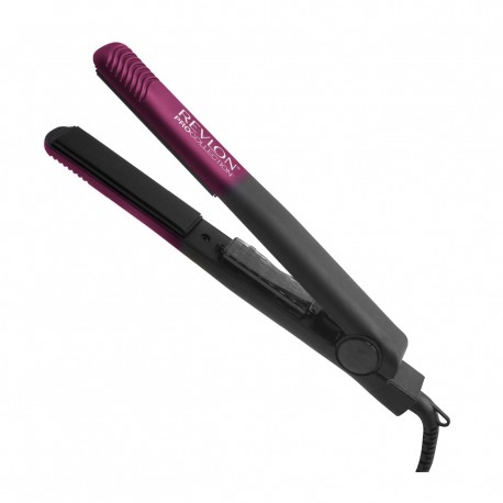 Revlon Alaciadora Dual Tone de cerámica y 1" Morado/Negro - Envío Gratuito