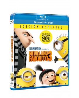 Mi villano favorito 3 (Blu-ray/DVD) 2017 - Envío Gratuito