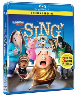 Sing: Ven y canta (Blu-ray) 2016 - Envío Gratuito