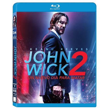 John Wick 2: Un Nuevo Día para Matar (Blu-ray) 2017 - Envío Gratuito