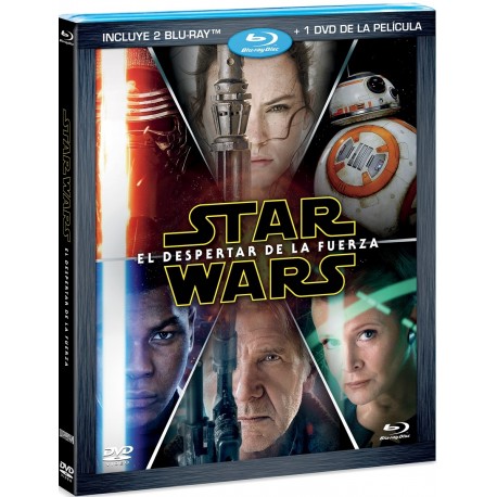 Star Wars: Episodio VII El despertar de la Fuerza (Blu-ray/DVD) 2015 - Envío Gratuito