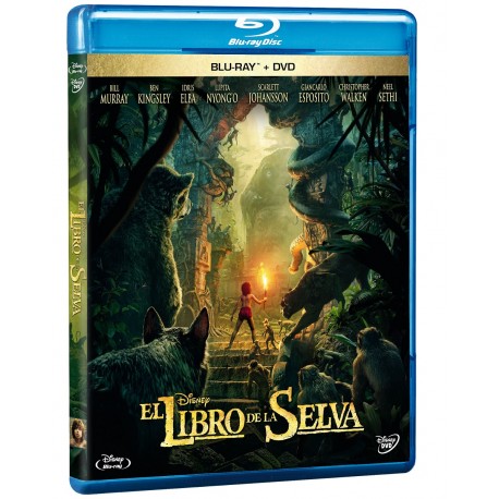 El libro de la selva (Blu-ray/DVD) 2016 - Envío Gratuito