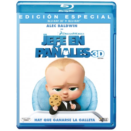 Un Jefe en Pañales (Blu-Ray 3D/Blu-Ray) 2017 - Envío Gratuito