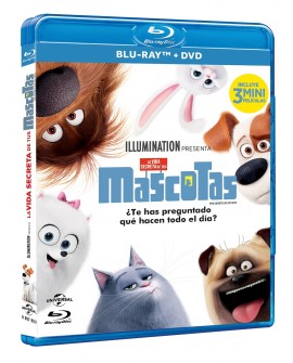 La vida secreta de tus mascotas (Blu-ray/DVD) 2016 - Envío Gratuito