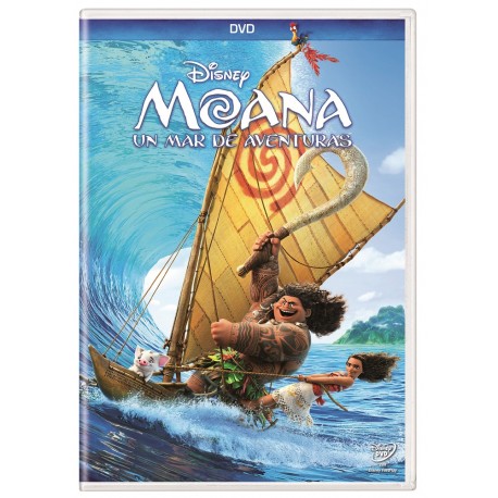 Moana: Un Mar de Aventuras (DVD) 2016 - Envío Gratuito