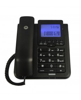 Motorola Teléfono alámbrico Moto 2 LX Multiline Negro