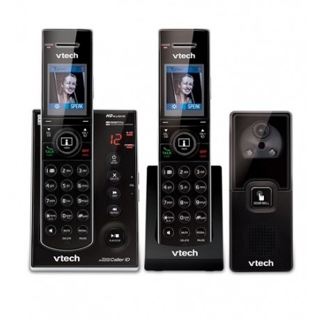 VTECH Teléfono Inalámbrico Video Portero IS7121-2 Negro