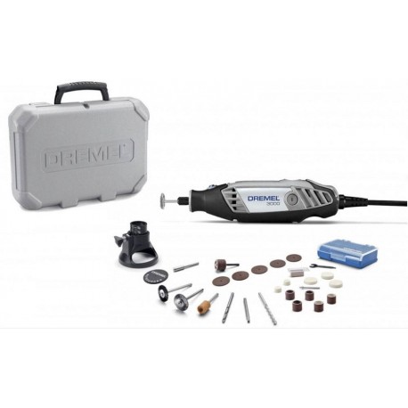 Dremel Herramienta 3000/1 Aditamento/26 Accesorios Negro/Gris - Envío Gratuito