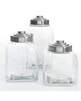 Gibson Set 3Pz Canister C/Tapa Acero - Envío Gratuito