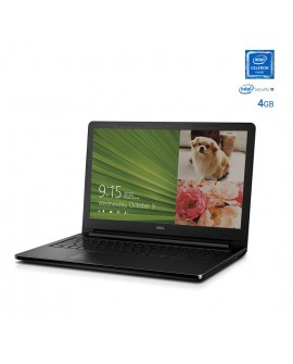 Dell Laptop INSPIRON 3552 CEL de 15.6" Intel Celeron Memoria de 4 GB Disco duro de 500 GB Negro - Envío Gratuito